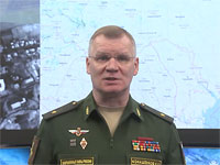 Представитель минобороны РФ отчитался об успехах, не упомянув потерю ракетного крейсера 