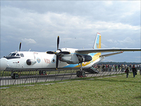В Запорожской области разбился самолет Ан-26