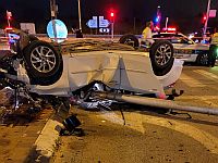 На 40-й трассе перевернулся автомобиль: погиб мужчина, травмирована женщина