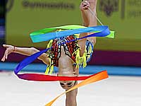 Художественная гимнастика. Этап Кубка мира в Баку. В многоборье победила итальянка, израильтянка на четвертом месте