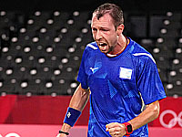 Чемпионат Европы по бадминтону. Миша Зильберман вышел в четвертьфинал