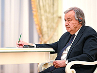 После встречи с Путиным генсек ООН Антониу Гутерриш прибыл в Киев