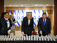 Глава Бундестага зажгла поминальную свечу в Кнессете