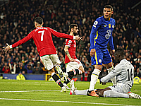 Криштиану Роналду забил. 