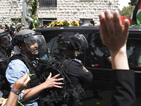 В Иерусалиме во время похорон журналистки 