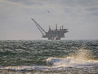 ЦАХАЛ приступил к охране газодобывающей платформы на месторождении 