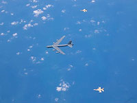 Самолеты ЦАХАЛа сопроводили через воздушное пространство Израиля американские бомбардировщики