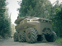 На выставке в Париже представлена новая израильская беспилотная боевая машина