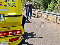 Авария на перекрестке Таасия Авирит, погиб мотоциклист