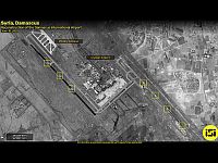 Снимки ImageSat: в аэропорту Дамаска ведутся работы по восстановлению ВПП