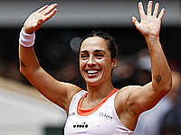 Открытый чемпионат Франции. В полуфинал вышли Кори Гауфф и Мартина Тревисан