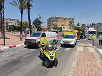 В Кирьят-Ате тяжело травмирован подросток, ехавший на электросамокате