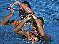 Чемпионат мира по синхронному плаванию. Украинки завоевали серебро. Израильтянки на десятом месте