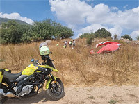 Возле Бейт-Шемеша насмерть разбился парапланерист