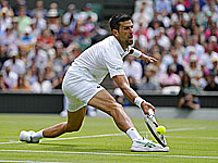 Уимблдон. Новак Джокович вышел в полуфинал, проиграв первые два сета