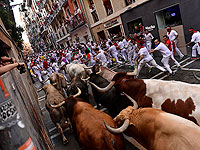 Первое энсьерро за последние три года в Памплоне. Фоторепортаж