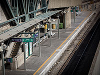 Из-за пожара временно прекращено движение поездов между Лодом и тель-авивской станцией