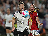 Женский чемпионат Европы. Немки победили сборную Испании