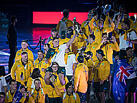 Началась церемония открытия 21-й Маккабиады