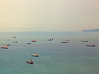 В Хайфском заливе произошла утечка масла с торгового судна