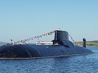 Самая большая в мире российская атомная подводная лодка 