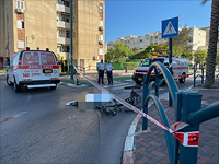 В Кирьят-Яме грузовик насмерть сбил пожилого мужчину, ехавшего на электровелосипеде