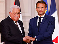 В Елисейском дворце проходит встреча Эммануэля Макрона и Махмуда Аббаса