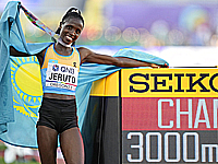 Чемпионат мира по легкой атлетике. Две медали литовцев. Золото завоевали спортсмены из Словении и Казахстана