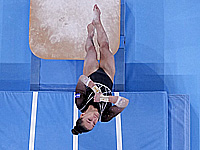 Чемпионат Европы по спортивной гимнастике. Лихи Раз вышла в финал в опорном прыжке