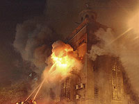 Пожар в египетской церкви, десятки погибших