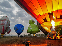 Фестиваль воздушных шаров на севере Израиля. Фоторепортаж