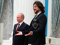 Владимир Путин и Филипп Киркоров