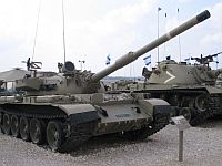 Модернизированный трофейный танк Т-55 (