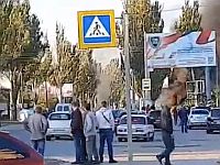 В Мелитополе взорван автомобиль