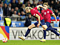 Эрлинг Холанн и Александр Митрович стали лучшими бомбардирами Лиги наций