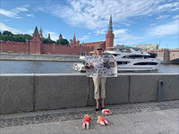 Марина Овсянникова, выступившая в эфире Первого канала против войны, сбежала из-под домашнего ареста