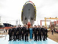 В Турции спущен на воду украинский корвет