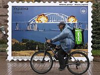 Взрыв и пожар на Крымском мосту