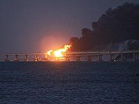 Подрыв Крымского поста. Видео, фоторепортаж