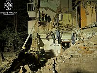 Горсовет: в результате ночного обстрела Запорожья погибли не менее 17 человек