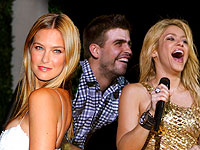 Папарацци опубликовал снимки десятилетней давности Бар Рафаэли и Жерара Пике, который разводится с певицей Шакирой