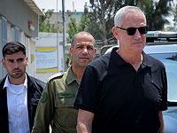 Ганц посетил штаб дивизии Иудеи и Самарии