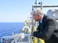 Лапид посетил платформу