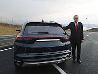 Эрдоган представил электромобиль TOGG, 