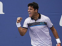 Известный теннисист Кристиан Гарин женился на Мелани Голдберг