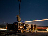 В сторону КПП Гильбоа, к северу от Дженина, была брошена бомба