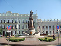 Памятник Екатерине II в Одессе