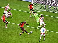 Отмененный пенальти. Чудовищное невезение Лукаку. Хорваты и бельгийцы сыграли вничью