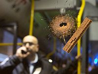 В Биньямине обстрелян автобус, никто не пострадал