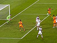 Голландцы победили сборную США и вышли в четвертьфинал